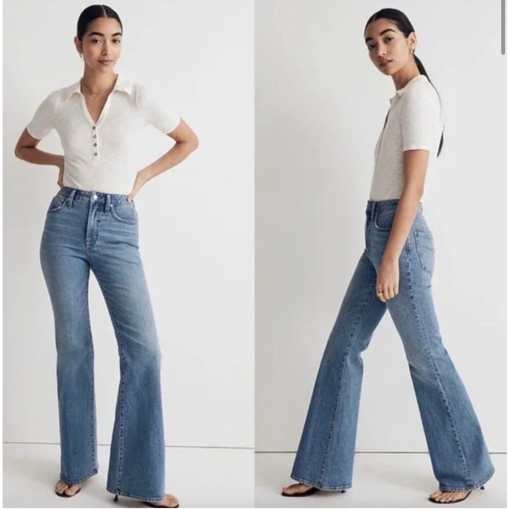 Madewell the perfect vintage flare jeans- size 30